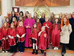 Wizytacja Ks. Biskupa Leszka Leszkiewicza o Odpust Parafialny ku czci św. Małgorzaty Marii Alacoque