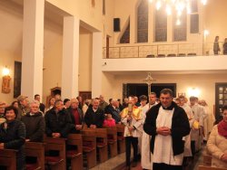 Wizytacja Ks. Biskupa Leszka Leszkiewicza o Odpust Parafialny ku czci św. Małgorzaty Marii Alacoque