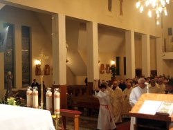 Wizytacja Ks. Biskupa Leszka Leszkiewicza o Odpust Parafialny ku czci św. Małgorzaty Marii Alacoque