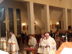 Wizytacja Ks. Biskupa Leszka Leszkiewicza o Odpust Parafialny ku czci św. Małgorzaty Marii Alacoque