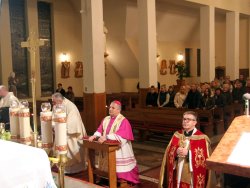 Wizytacja Ks. Biskupa Leszka Leszkiewicza o Odpust Parafialny ku czci św. Małgorzaty Marii Alacoque