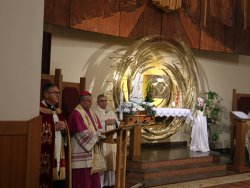 Wizytacja Ks. Biskupa Leszka Leszkiewicza o Odpust Parafialny ku czci św. Małgorzaty Marii Alacoque