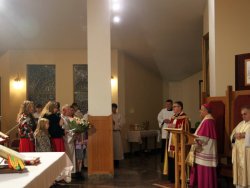 Wizytacja Ks. Biskupa Leszka Leszkiewicza o Odpust Parafialny ku czci św. Małgorzaty Marii Alacoque