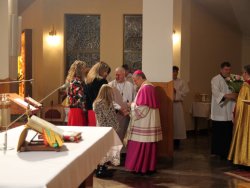 Wizytacja Ks. Biskupa Leszka Leszkiewicza o Odpust Parafialny ku czci św. Małgorzaty Marii Alacoque