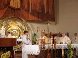 Wizytacja Ks. Biskupa Leszka Leszkiewicza o Odpust Parafialny ku czci św. Małgorzaty Marii Alacoque