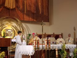 Wizytacja Ks. Biskupa Leszka Leszkiewicza o Odpust Parafialny ku czci św. Małgorzaty Marii Alacoque