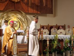 Wizytacja Ks. Biskupa Leszka Leszkiewicza o Odpust Parafialny ku czci św. Małgorzaty Marii Alacoque