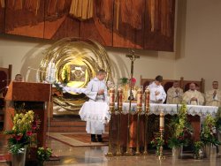 Wizytacja Ks. Biskupa Leszka Leszkiewicza o Odpust Parafialny ku czci św. Małgorzaty Marii Alacoque