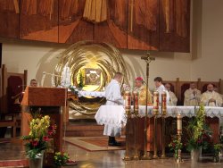 Wizytacja Ks. Biskupa Leszka Leszkiewicza o Odpust Parafialny ku czci św. Małgorzaty Marii Alacoque