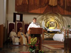 Wizytacja Ks. Biskupa Leszka Leszkiewicza o Odpust Parafialny ku czci św. Małgorzaty Marii Alacoque