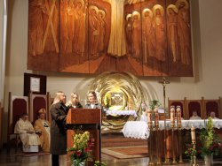 Wizytacja Ks. Biskupa Leszka Leszkiewicza o Odpust Parafialny ku czci św. Małgorzaty Marii Alacoque