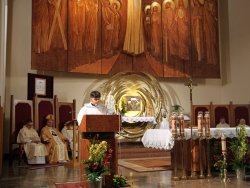 Wizytacja Ks. Biskupa Leszka Leszkiewicza o Odpust Parafialny ku czci św. Małgorzaty Marii Alacoque