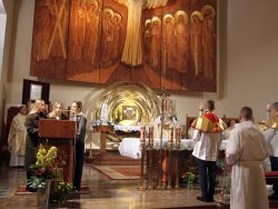 Wizytacja Ks. Biskupa Leszka Leszkiewicza o Odpust Parafialny ku czci św. Małgorzaty Marii Alacoque