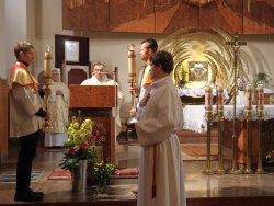 Wizytacja Ks. Biskupa Leszka Leszkiewicza o Odpust Parafialny ku czci św. Małgorzaty Marii Alacoque