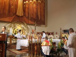 Wizytacja Ks. Biskupa Leszka Leszkiewicza o Odpust Parafialny ku czci św. Małgorzaty Marii Alacoque