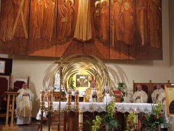 Wizytacja Ks. Biskupa Leszka Leszkiewicza o Odpust Parafialny ku czci św. Małgorzaty Marii Alacoque