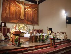 Wizytacja Ks. Biskupa Leszka Leszkiewicza o Odpust Parafialny ku czci św. Małgorzaty Marii Alacoque