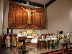 Wizytacja Ks. Biskupa Leszka Leszkiewicza o Odpust Parafialny ku czci św. Małgorzaty Marii Alacoque