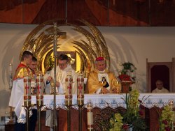 Wizytacja Ks. Biskupa Leszka Leszkiewicza o Odpust Parafialny ku czci św. Małgorzaty Marii Alacoque