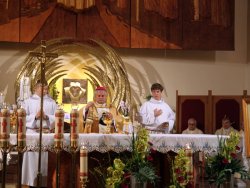 Wizytacja Ks. Biskupa Leszka Leszkiewicza o Odpust Parafialny ku czci św. Małgorzaty Marii Alacoque