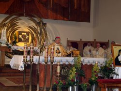 Wizytacja Ks. Biskupa Leszka Leszkiewicza o Odpust Parafialny ku czci św. Małgorzaty Marii Alacoque