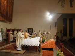 Wizytacja Ks. Biskupa Leszka Leszkiewicza o Odpust Parafialny ku czci św. Małgorzaty Marii Alacoque