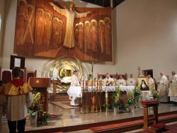 Wizytacja Ks. Biskupa Leszka Leszkiewicza o Odpust Parafialny ku czci św. Małgorzaty Marii Alacoque