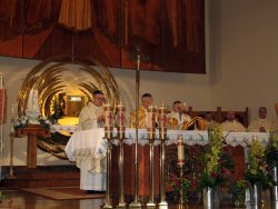 Wizytacja Ks. Biskupa Leszka Leszkiewicza o Odpust Parafialny ku czci św. Małgorzaty Marii Alacoque