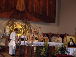 Wizytacja Ks. Biskupa Leszka Leszkiewicza o Odpust Parafialny ku czci św. Małgorzaty Marii Alacoque