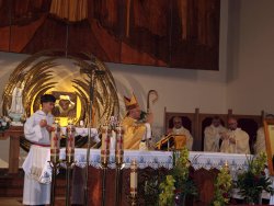 Wizytacja Ks. Biskupa Leszka Leszkiewicza o Odpust Parafialny ku czci św. Małgorzaty Marii Alacoque